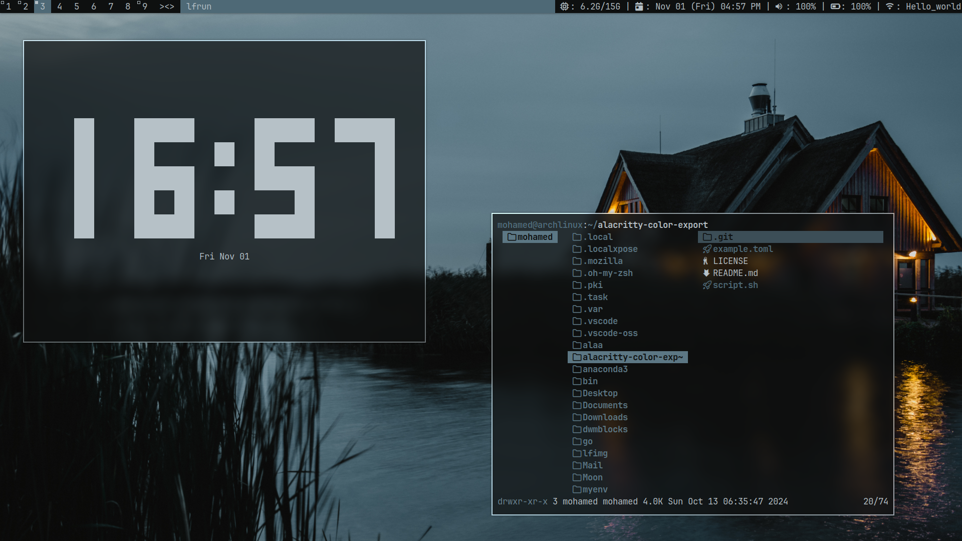 devlix-wm screenshot 2