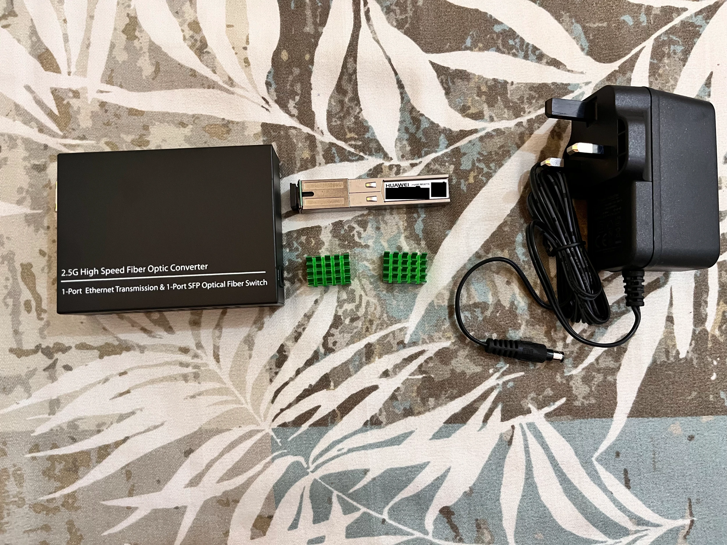 Top view of the package